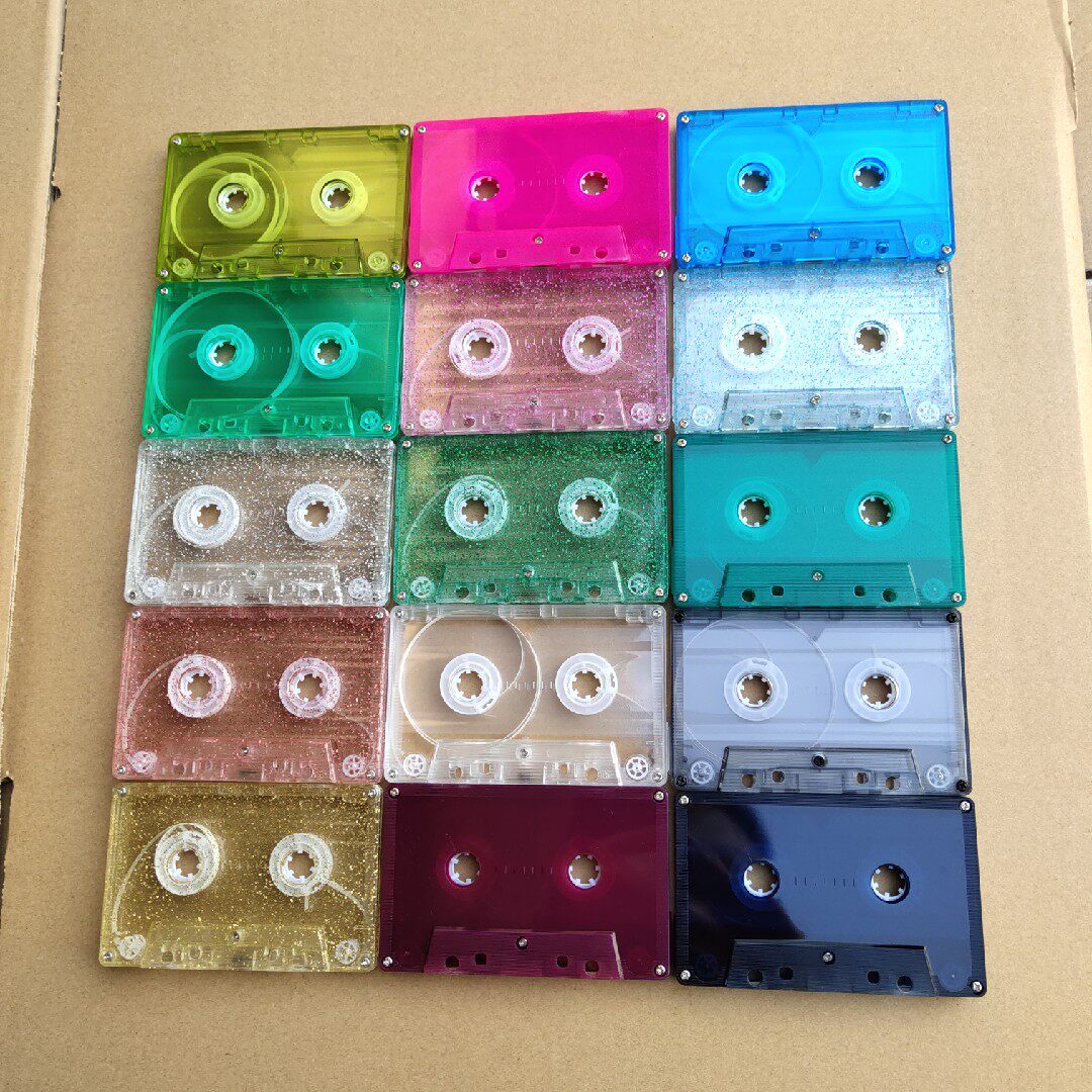 Colored transparent tape shell special blank tape shell without core tape shell decorative tape shell