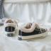 Giày cotton nữ 2018 mùa đông mới hoang dã phiên bản Hàn Quốc cộng với giày vải nhung retro cổng gió sinh viên chic mẫu giầy nữ đẹp Plimsolls