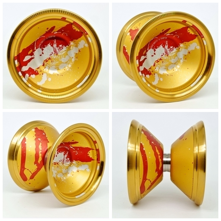 Mới C3YOYODesign Nhôm Yo-Yo Krawn St 7068 Crown Tour chuyên nghiệp Yo-Yo - YO-YO yoyo thép không gỉ