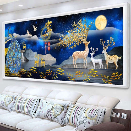 Бриллиантовая живопись 2023 Новая полная алмаза.