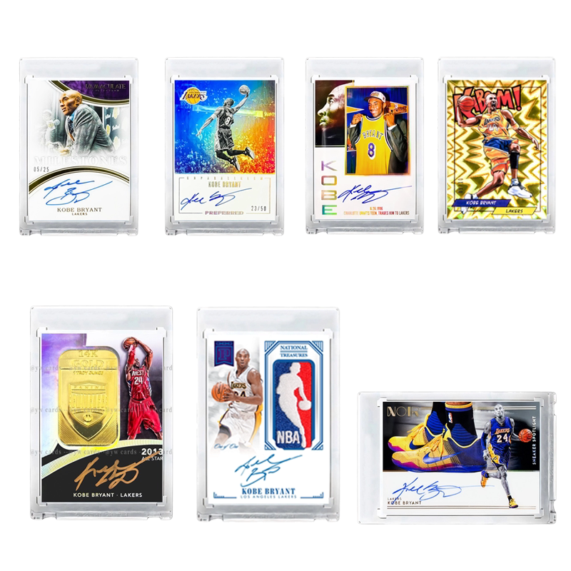 Kobe Bryant Signed Star Card 1/1 Edition Non-Panini Topps Card Nba Basketball Collectible Card Jersey World Cup