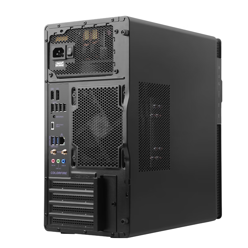 Colorful Computer Desktop I3 12100/12400/13400/5600g Enterprise Purchase Home Business Office DIY Assembly Computer Desktop Full Set Complete Machine