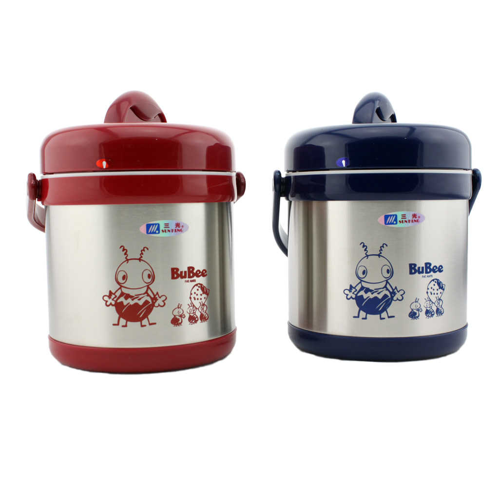 Three-light-card small ant cloth in Taiwan is more than two layers high vacuum stainless steel Tippot 1 5L