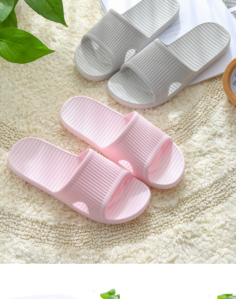 Dép nữ mùa hè đôi dày đáy nhà tắm chống trượt trong nhà Hàn Quốc dễ thương rò rỉ dép đi trong nhà - Trang chủ dép mang trong nhà cute