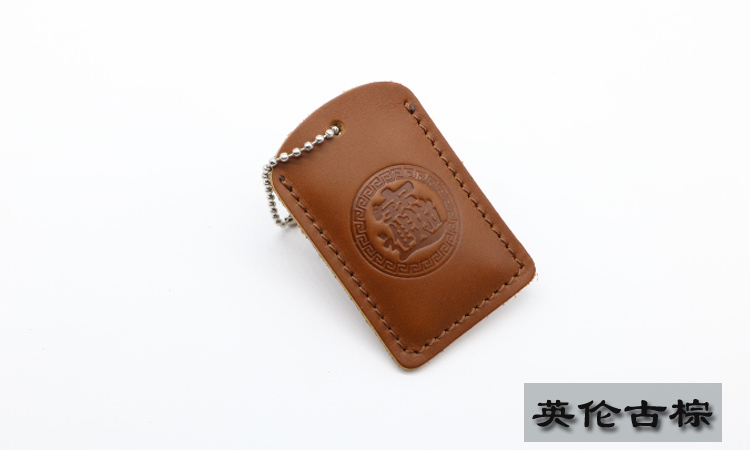 Handmade da retro thẻ xe buýt nhỏ bộ da siêu mỏng mini mini thẻ tùy chỉnh lettering gói thẻ bao đựng thẻ học sinh