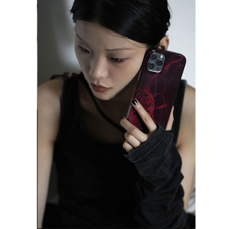 Jiang classmate Gothic red net original 11 is suitable for Apple 13pro mobile phone protective shell iphone12promax