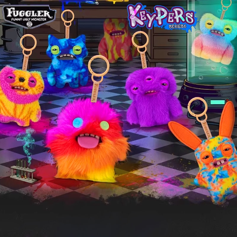 Authentic Fuggler Teething Monster Plush Pendant Funky Tooth Treasure Ugly-Cute Quirky Backpack Keychain