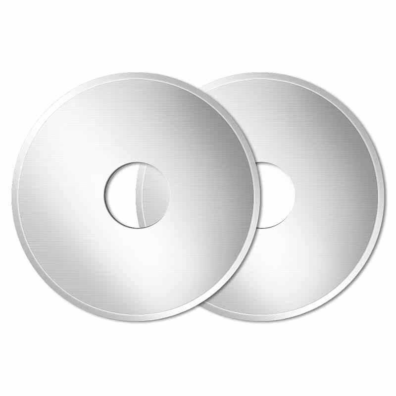 Long-body-cut meat machine commercial accessories round blade iron stainless steel (no)