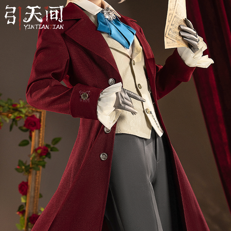 Identity V Композитор COS костюм, Выживший COSPLAY игровой костюм, 2D костюм игры Yintianjian, костюм-мужчина для Comic Exhibition, костюм.Cosplay для повседневной носки
