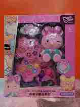 Tejanie 68854 Soft Cute Peach Beauty Makeup Box Party Childrens Cosmetics Suit Girl Presents Princess Color Makeup