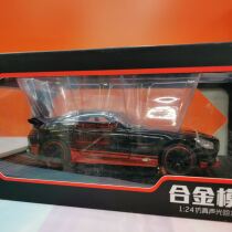 Car to 24173 Mercedes Benz GTR Black samurai 1 24 emulated car model collection of childrens toy car molars