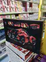 Lucky Stars 50015 Assembly Building Blocks Sports Car Model Car Toy Adult Boy Birthday Gift Girl Swing 8