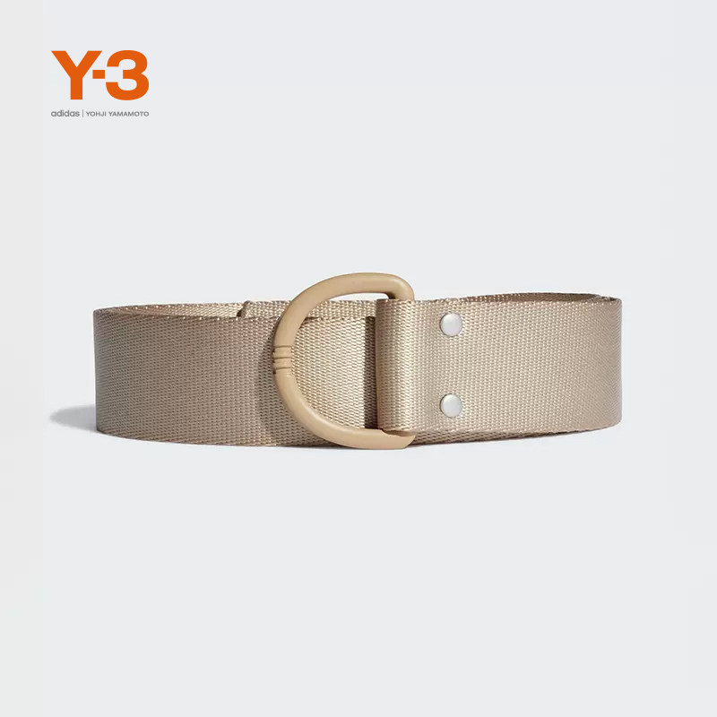 Y-3 Men's and women's same style khaki fashion adjustable buckle casual belt trendy KHAKI BELT FS2361