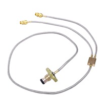 10% Two Coal Gas Tank Switching Tubes Outdoor Camping Wild Cooking Stove Converter Accessories