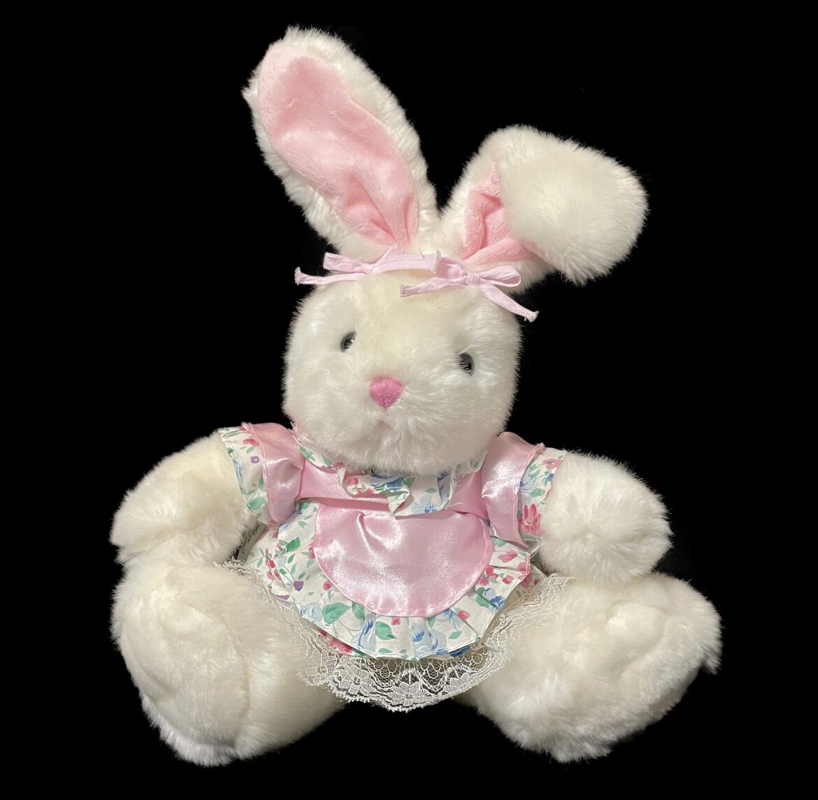 American Country Rabbit Shush and Rabbit Middle Antiquity Toy Maid Dress Okeside