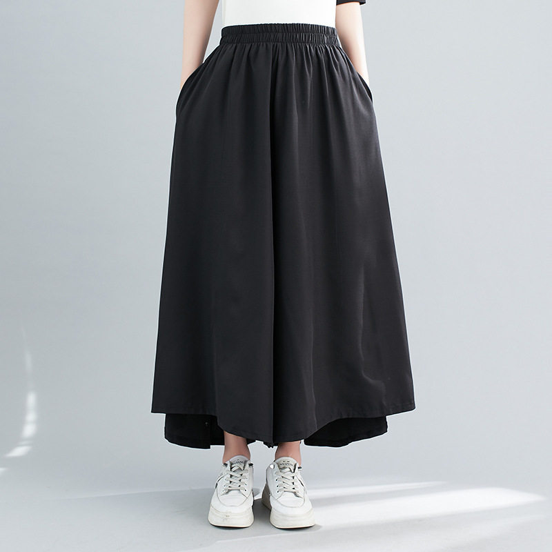 Extreme Coat Nine Pants Fat MM240 pounds of wide - legged pants in summer Breaks Casual Large Sweater Pants 300