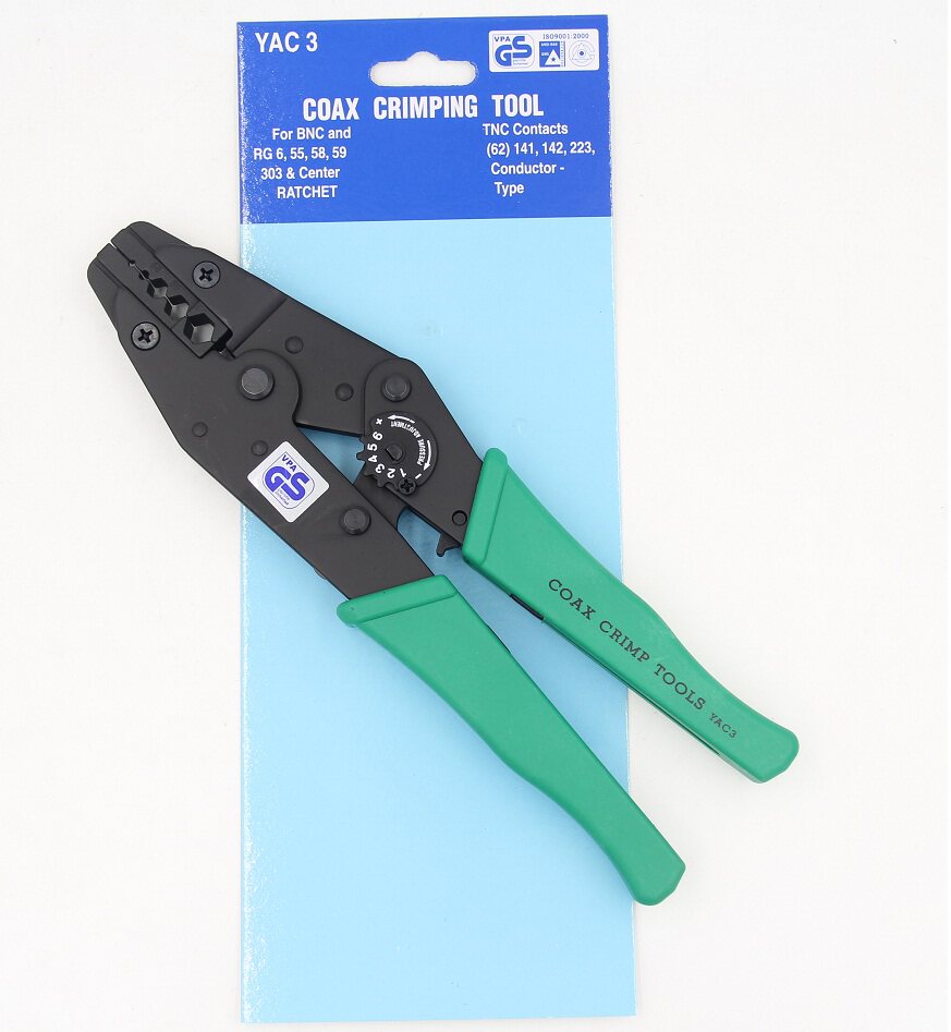 Taiwan imported hexagonal crimping pliers YAC-3 terminal crimping pliers Imported crimping pliers