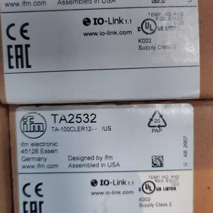 IFM EVT329传感器TA2115 TA2502 TA2511 TA2512 TA2531有何特点？全新原装易福门如何选择？-数字温控器 ...