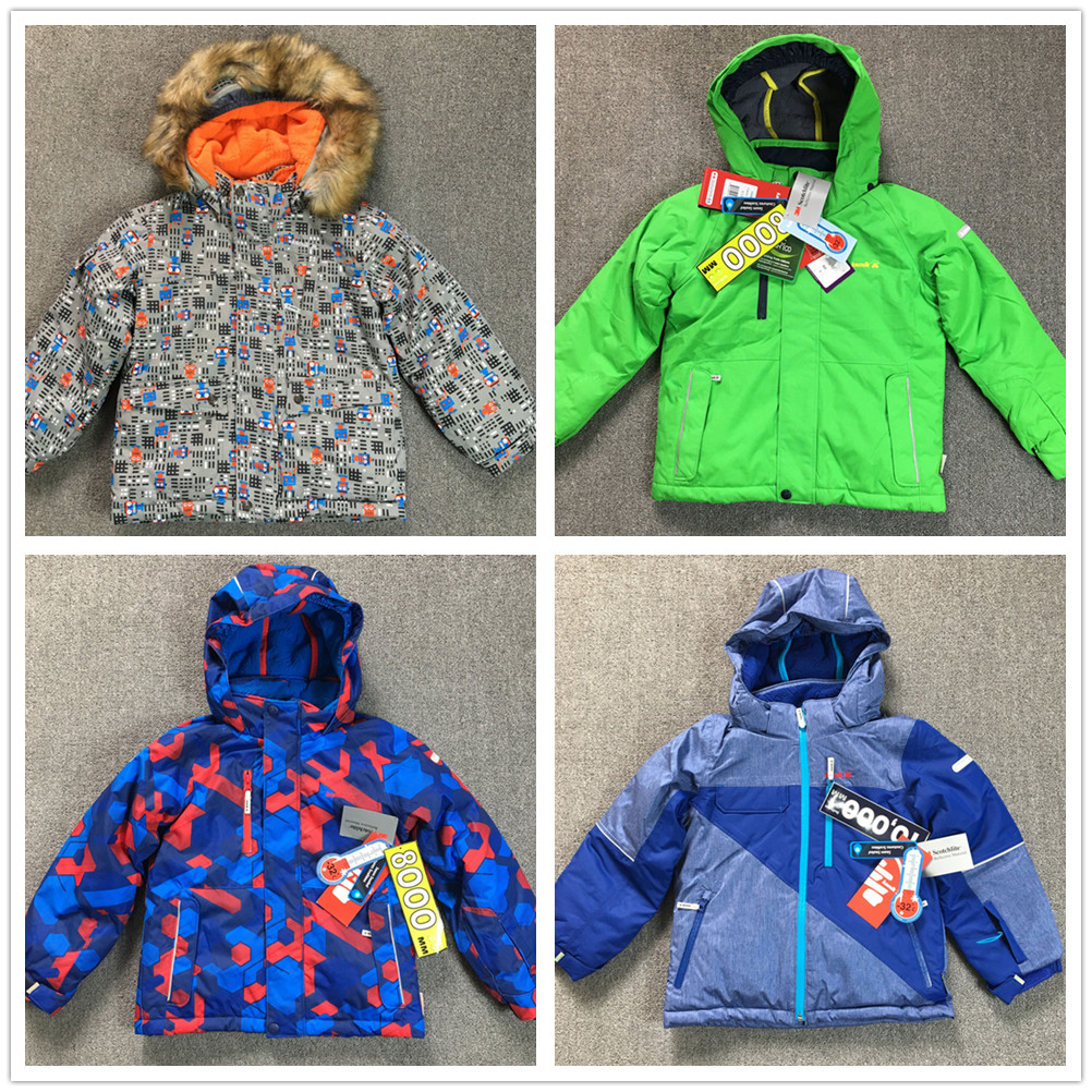 Gavan specialties outdoor children male and female child ski wear windproof and warm cotton clothes Multi-section -32 6 years old