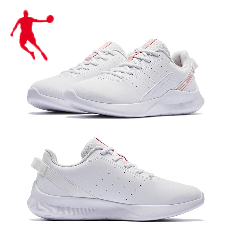 Jordan kids shoes sneakers in big boy girls running shoes fall winter 2020 white leather surface waterproof anti-odor children