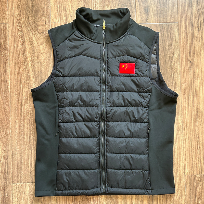 Autumn and Winter National Team Sports Vests for Men and Women, Running Cotton Vests, Sports Student Training Uniforms, Lightweight Vests and Jackets