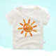 Thin baby short-sleeved t-shirt summer boy 3 female baby 2 half sleeve baby summer cotton 1 year old children's shirt 0