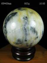 Watercolor stone Feng Shui Ball(Earth Baby-collection ornamental-cabinet table decoration)
