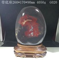 Qiankun jade Guilin chicken blood jade pit material riverbed seed material Collection Treasure jade stone