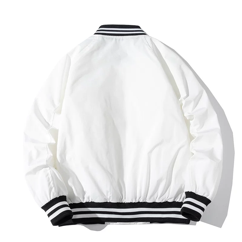 Demi-season baseball uniform, trend jacket, oversize