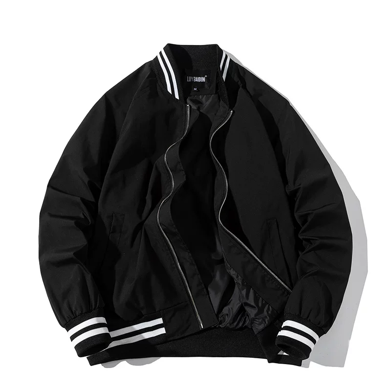 Demi-season baseball uniform, trend jacket, oversize