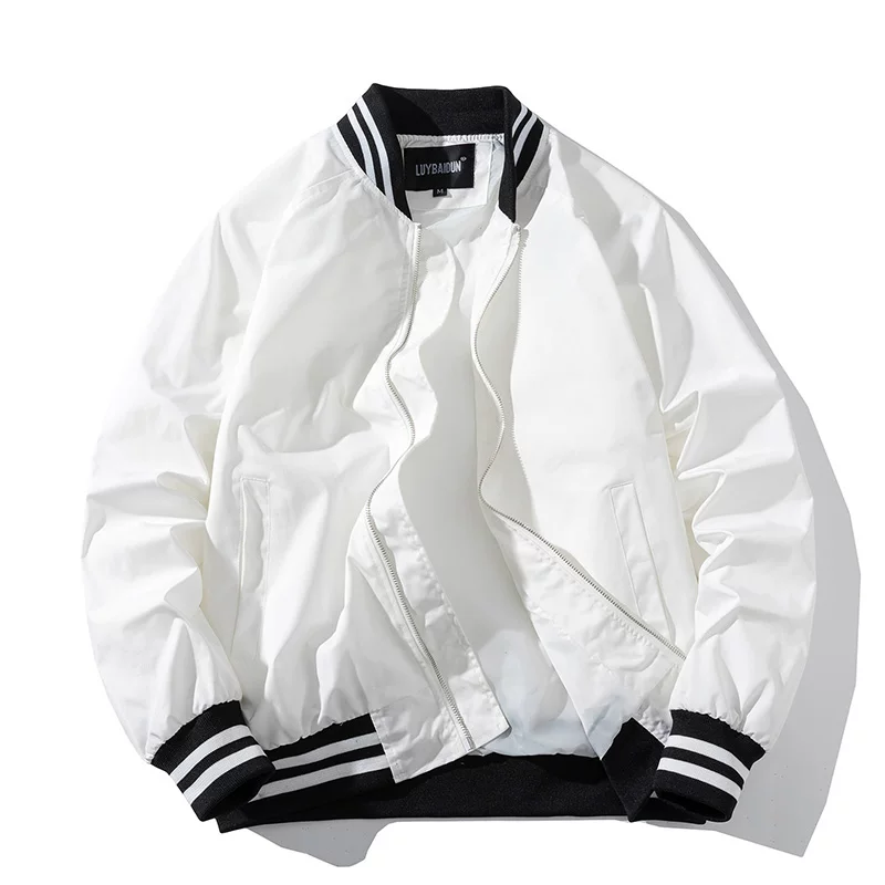 Demi-season baseball uniform, trend jacket, oversize