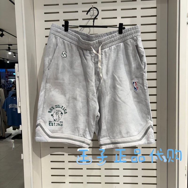 Jack Jones Fashion Nba Collaboration Boston Celtics Loose Men's Shorts 22439F004 Jack Jones Fashion Nba Collaboration Boston Celtics Loose Men's Shorts 22439F004