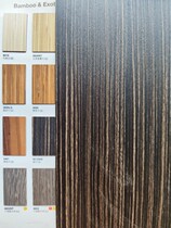 Art decoration 9012WB sandalwood Fumeijia same saw wood grain surface decoration fireproof board decorative panel