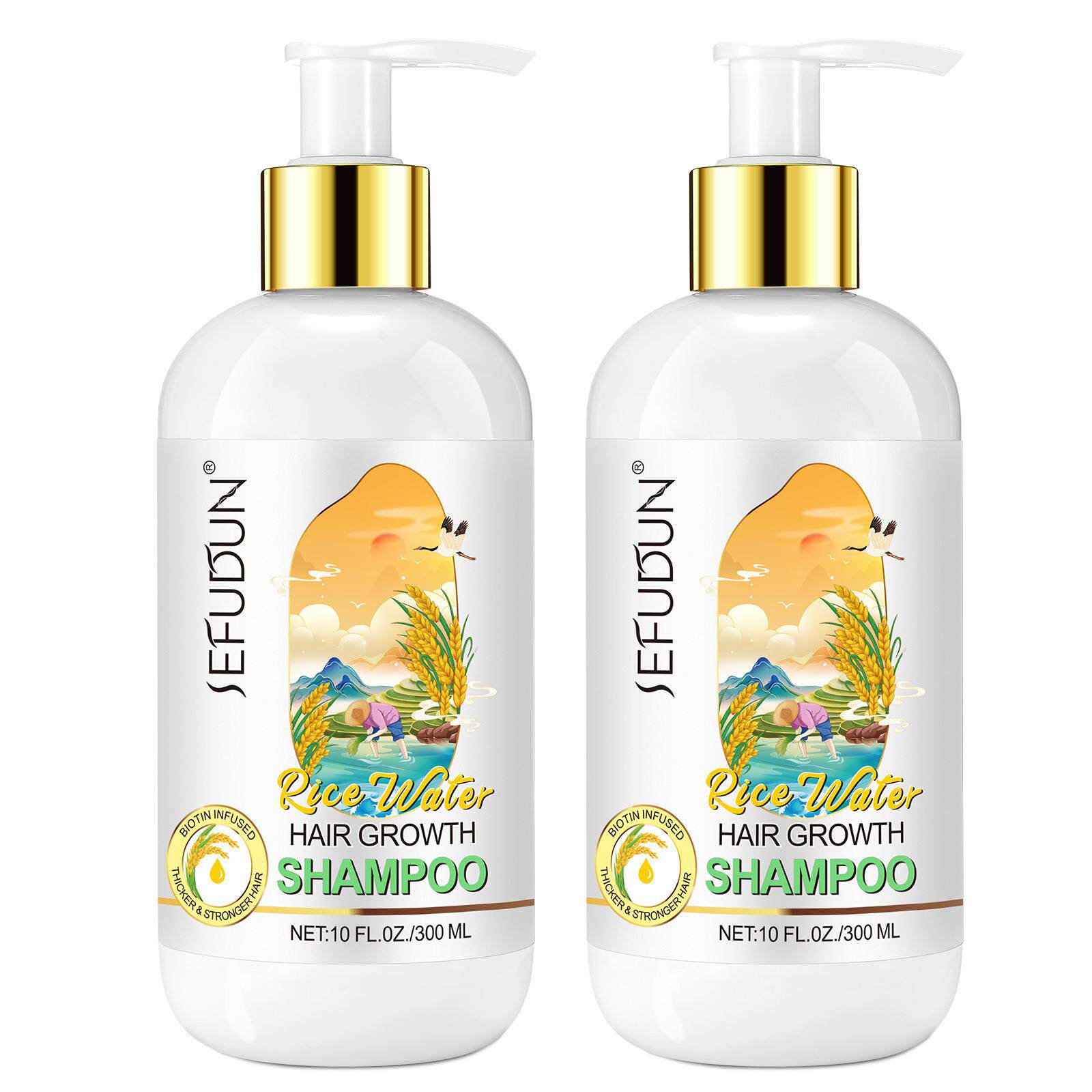 товар из китая rice water shampoo conditioner hair growth shampoo condition