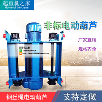 380V1 tons 2 ton 3 ton 5 ton cranes wagon unmarked low net air mess with anti-explosion steel wire rope electric hoist