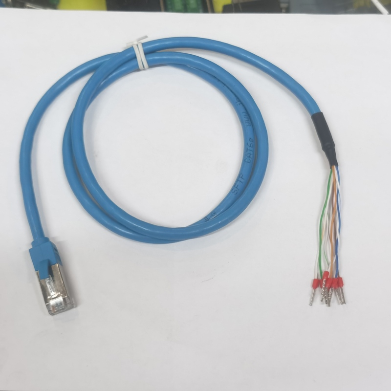 DIY Category 6 Shielded Network Cable with Rj45 Crystal Head Shielded Terminal Cable, Network Port to 485 Cable, 485 Terminal Cable