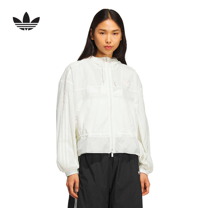 Adidas Adidas Official Sports 2026 Spring Women's Windproof Jacket Ks2875
