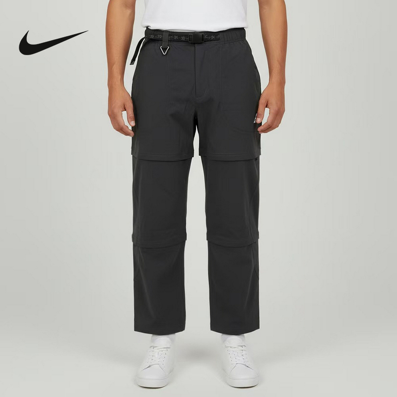 Nike Men's Pants Acg Detachable Sports Shorts Outdoor Water-Repellent Workwear Straight Loose Trousers If1023-010