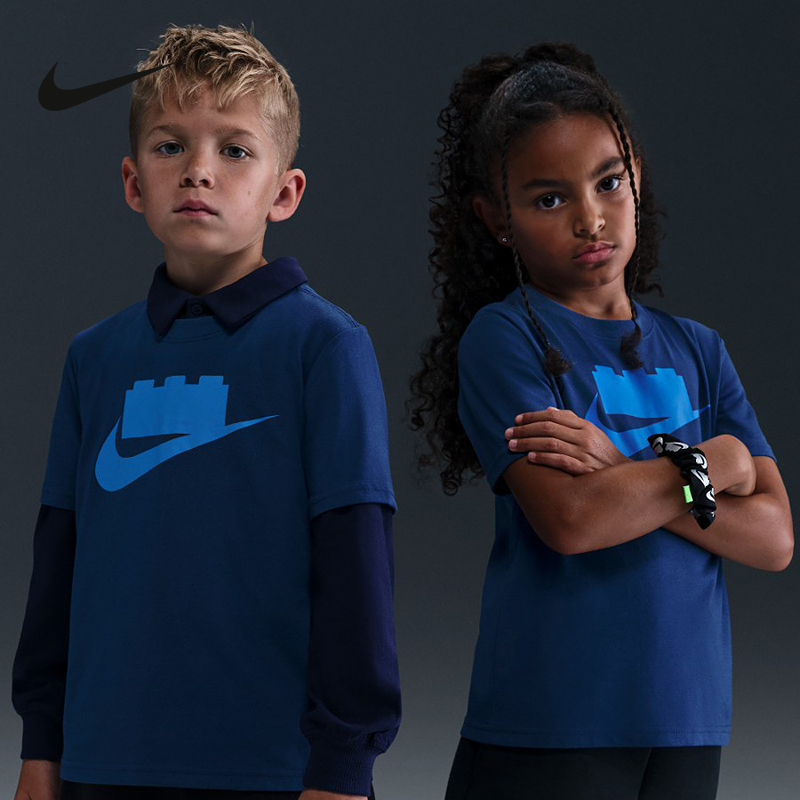 Nike Official Sports 2025 Winter Unisex Short-Sleeved T-Shirt Iq5364-477
