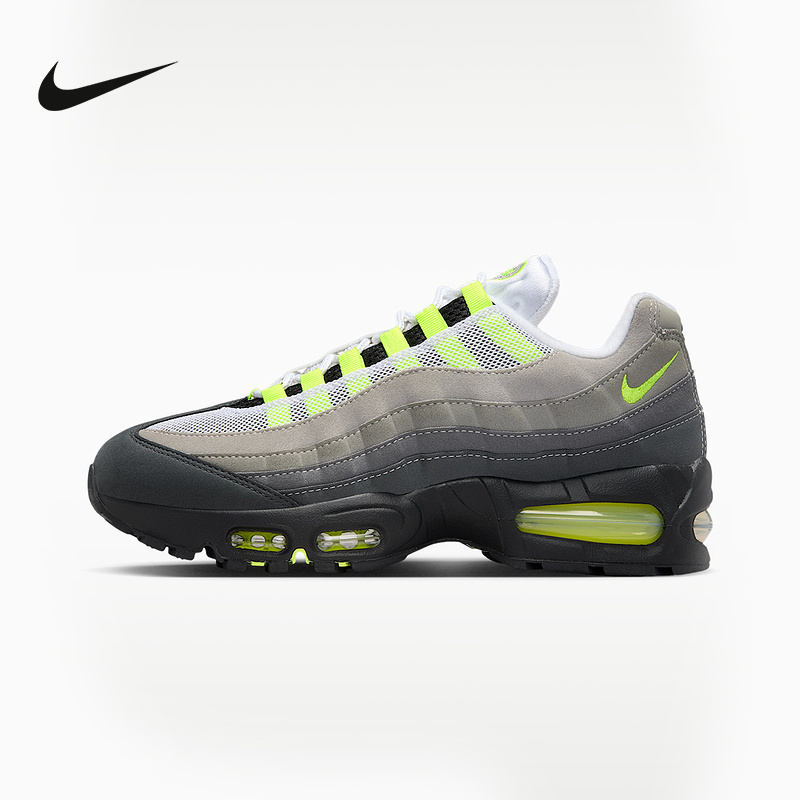 Nike Women's Shoes Air Max 95 Og Big Bubble Gray Green Retro Dad Shoes Io9926-001 Nike Women's Shoes Air Max 95 Og Big Bubble Gray Green Retro Dad Shoes Io9926-001