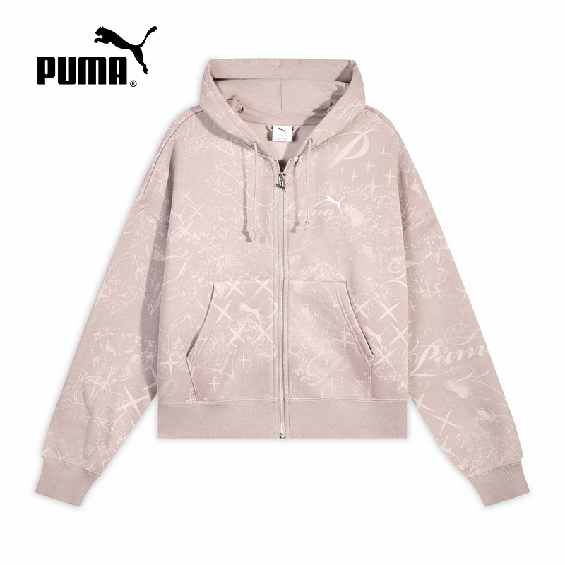 Puma Sports 2026 Spring Women's Knitted Jacket 637064-88