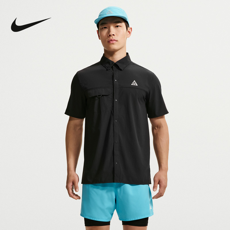 Nike (Nike) | (to Be Inspected) 2026 Autumn Men's Short Sleeve Shirt Iq4919-010 Nike (Nike) | (to Be Inspected) 2026 Autumn Men's Short Sleeve Shirt Iq4919-010