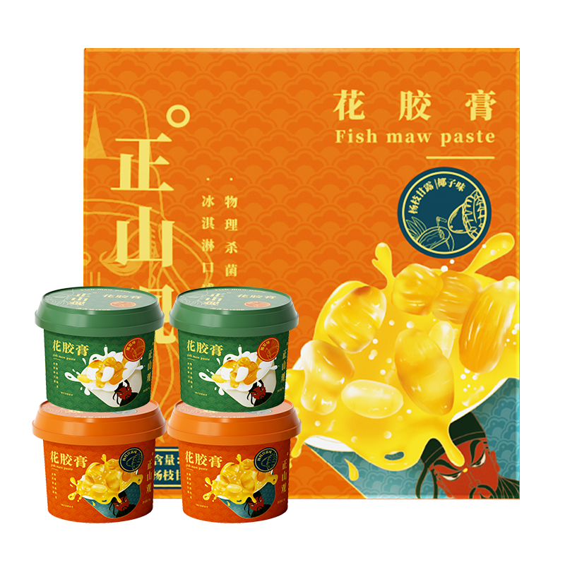 【正山观】港式即食花胶膏70g*4碗