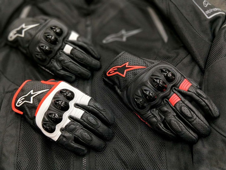 Four Seasons Genuine Leather Locomotive Riding Anti-Fall Gloves Motor Car Protective Breathable Off-road Racing Bike Outdoor Gloves