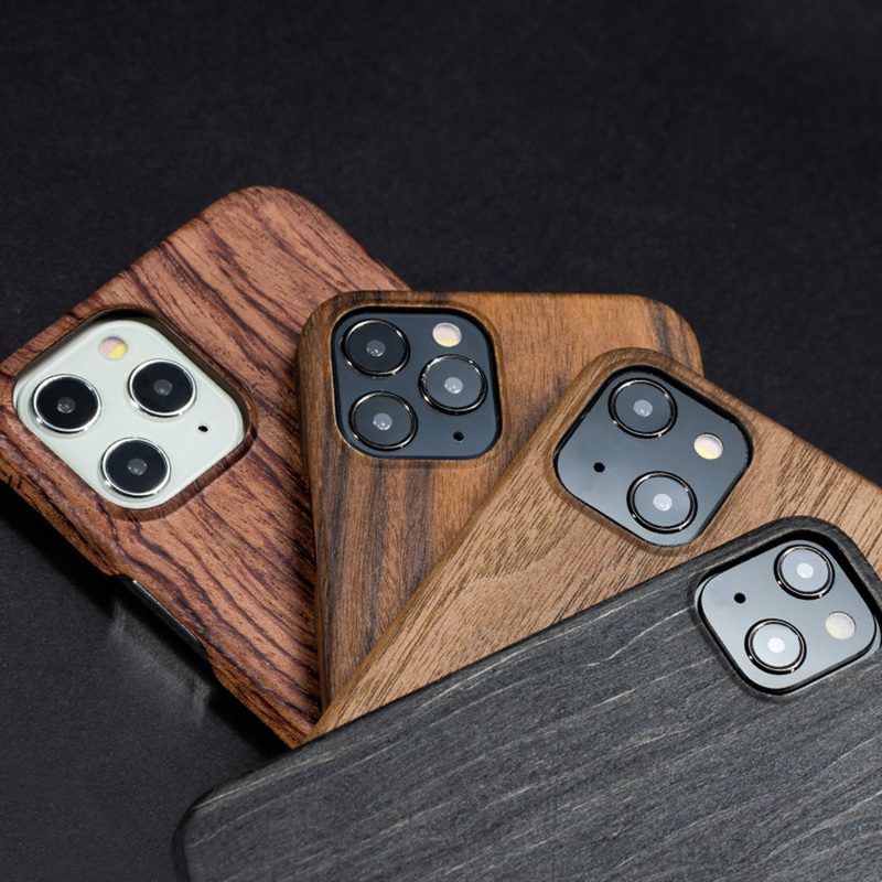 Suitable for Apple 17 16Promax Business 15Plus Wooden Phone Case for iPhone Air 13Mini Protective Cover 14 Ultra-Thin Feel Solid Wood Texture Personalized Anti-Fall High-End