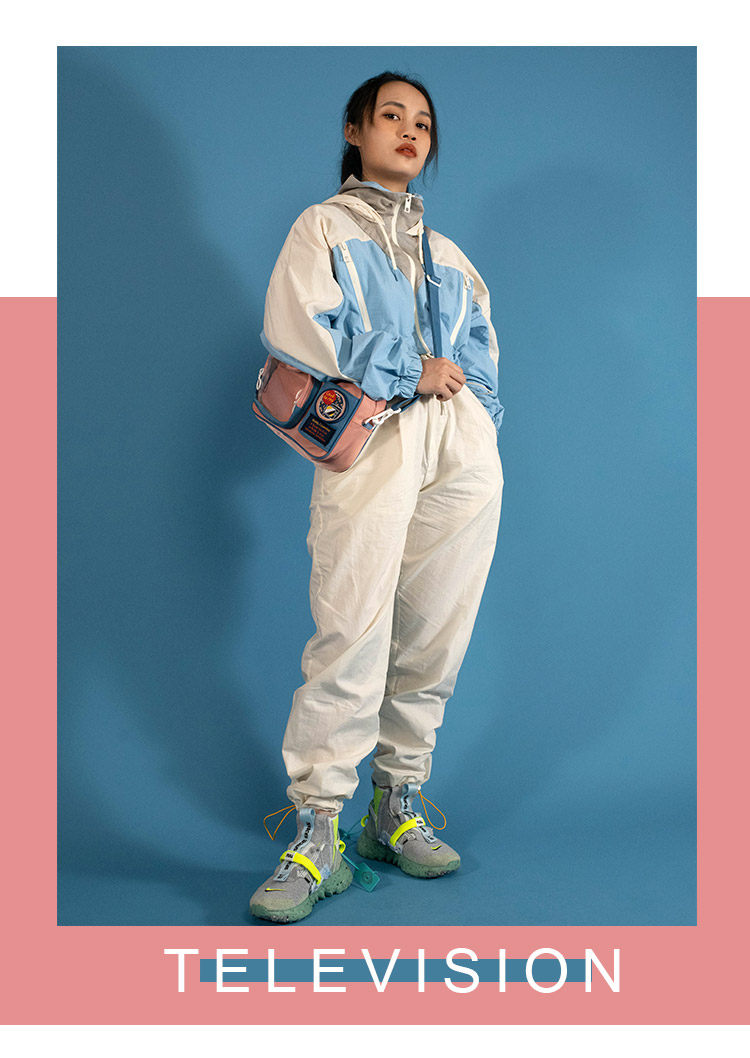 NULL BA original cute Street oblique backpack niche design small bag single shou - Messenger Bags & Sling Bags - Nylon 