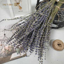 Lavender dried flower bouquet Home decoration Natural air-dried bouquet Real flower dried flower Lavender dried flower