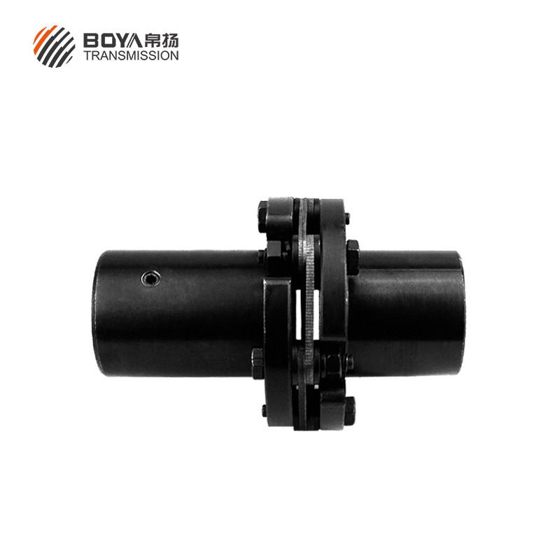 DJM laminated sheet flexible elastic single double stainless steel diaphragm couplings motor big torque flange with keyway accessories