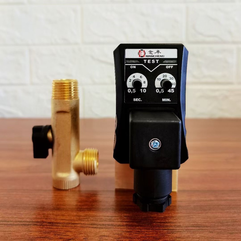 Chock bears electronic drainage valve electronic drainage valve 0200D drainage discharge device MIC - A MIC - B original installation