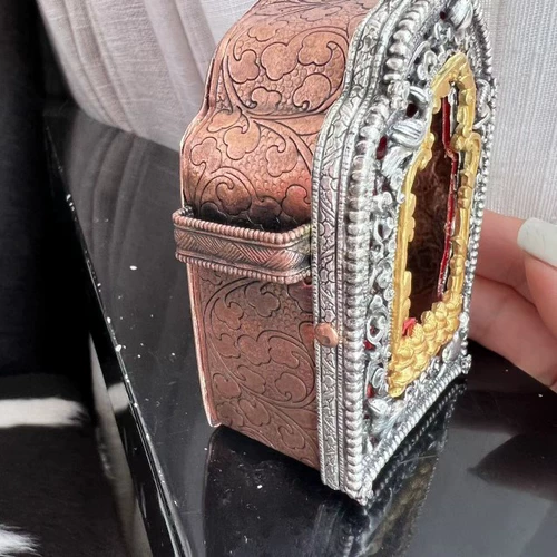 Медный серебряный изысканный аксессуар, коллекция 2022, не выцветает